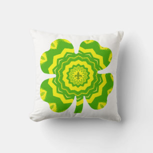 Coussin 4 trèfle à feuille