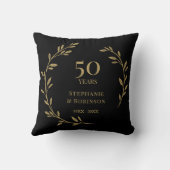 Coussin 50e anniversaire de mariage  (Verso)