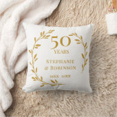 Coussin 50e anniversaire de mariage  (Couverture)