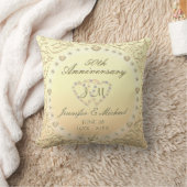 Coussin 50e anniversaire de Mariage d'or (Couverture)