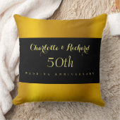 Coussin 50e anniversaire du Mariage Keepsaké (Couverture)