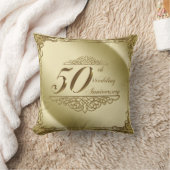 Coussin 50e anniversaire du Mariage Pillow (Couverture)