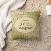 Coussin 50e anniversaire du Mariage Pillow (Couverture)