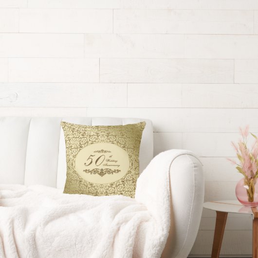 Coussin 50e anniversaire du Mariage Pillow (Canapé)