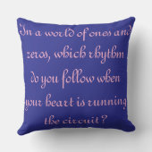Coussin 51 x 51 cm (20" x 20") (Verso)