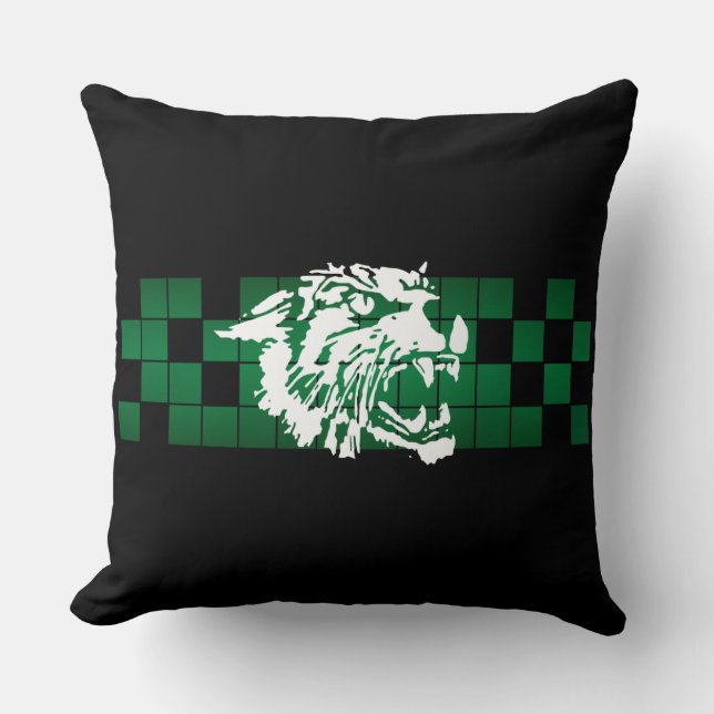 Coussin 5 Wayland Union Wildcats (Recto)