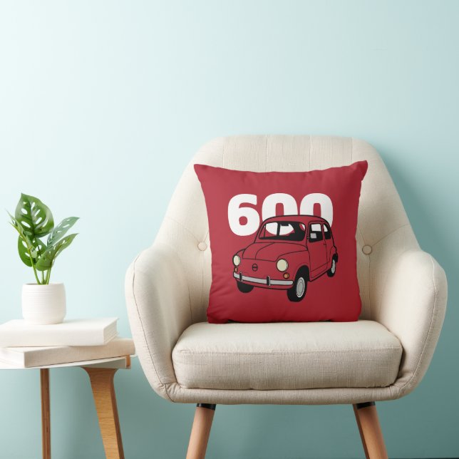 Coussin 600 v2 rouge (Chaise)