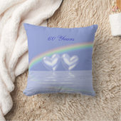 Coussin 60e anniversaire Coeurs de diamants (Couverture)