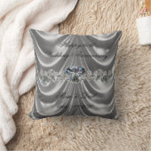 Coussin 60e Anniversaire de Mariage Cœur de Diamant (Couverture)