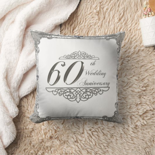 Coussin 60e anniversaire du Mariage Pillow (Couverture)