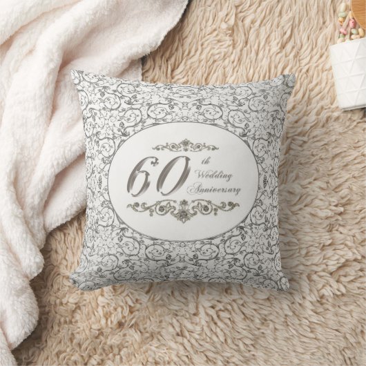 Coussin 60e anniversaire du Mariage Pillow (Couverture)