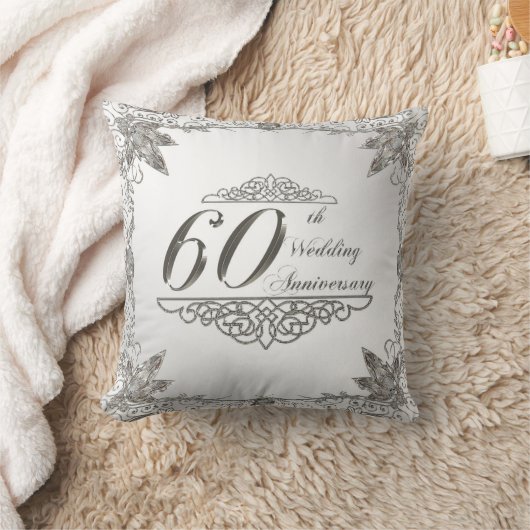 Coussin 60e anniversaire du Mariage Pillow (Couverture)