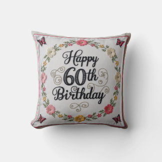 Coussin 60e Anniversaire Jeu d'Oreiller : Une conservation