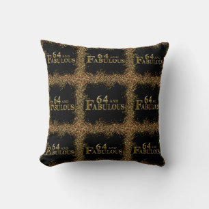 Coussin 64e anniversaire 