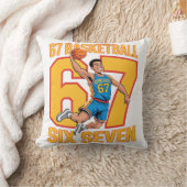 Coussin 67 Basket-ball Six Seven (Couverture)