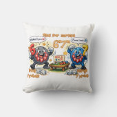 Coussin 6’7” Éléments de chimie vitaux pour la survie (Recto)