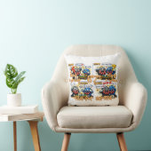 Coussin 6’7” Éléments de chimie vitaux pour la survie (Chaise)