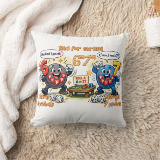 Coussin 6’7” Vital for Survival Chemistry Elements  