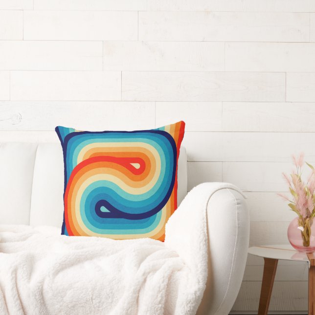 Coussin 70s Double Wave (Canapé)