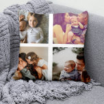 Coussin 8 Collage photo personnalisé<br><div class="desc">8 Photo Collage Famille Jeu personnalisé oreiller de Ricaso - avec 8 modèles photo</div>