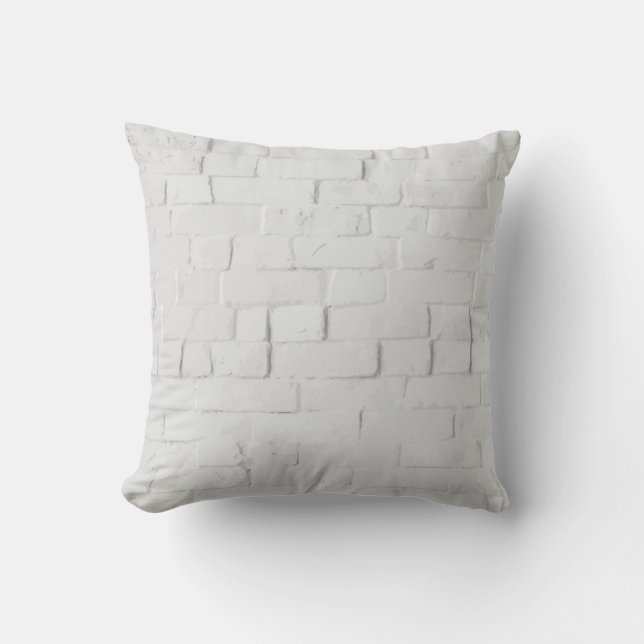 Coussin 8 couleurs - Conception blanche abstraite (Recto)