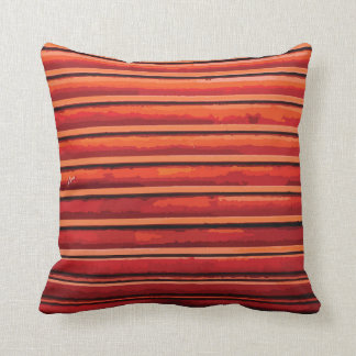 Coussin 8 couleurs - Rouge - conception abstraite sur