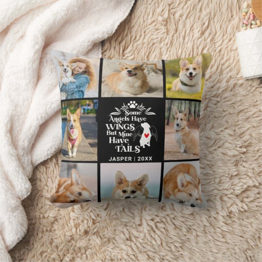 Coussin 8 Photo Collage Animaux de compagnie Chien Perte S (Couverture)