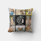 Coussin 8 Photo Collage Animaux de compagnie Chien Perte S (Recto)