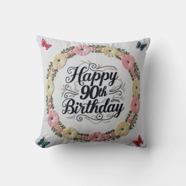 Coussin 90e anniversaire Jeu d'oreiller : Un gardien de Ch (Recto)