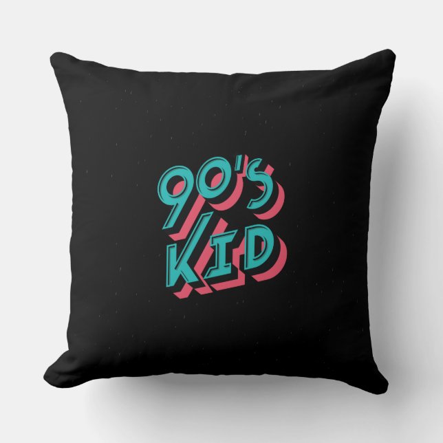 Coussin 90's Kid (Recto)