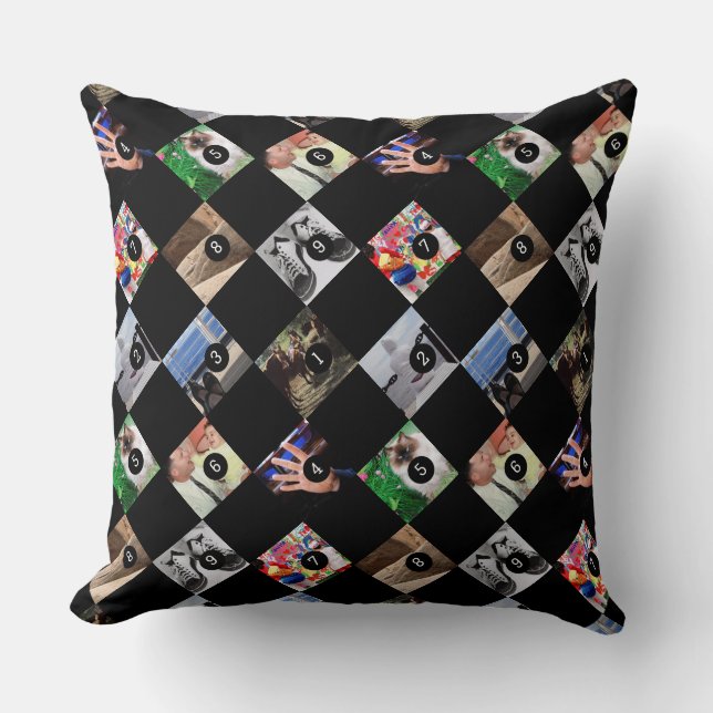 Coussin 9 de vos photos préférées pour en faire une (Recto)