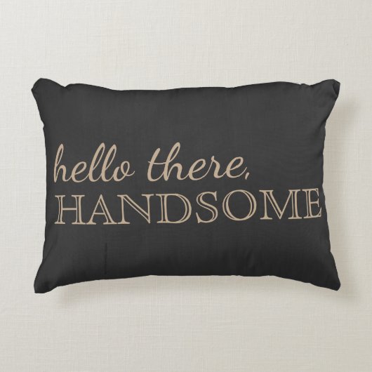 coussin à Accent Charcharbon (Devant)
