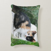 Coussin à accent de chat fantôme de l'Opéra (Dos(Vertical))