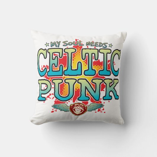 Coussin à âme céleste Punk (Recto)