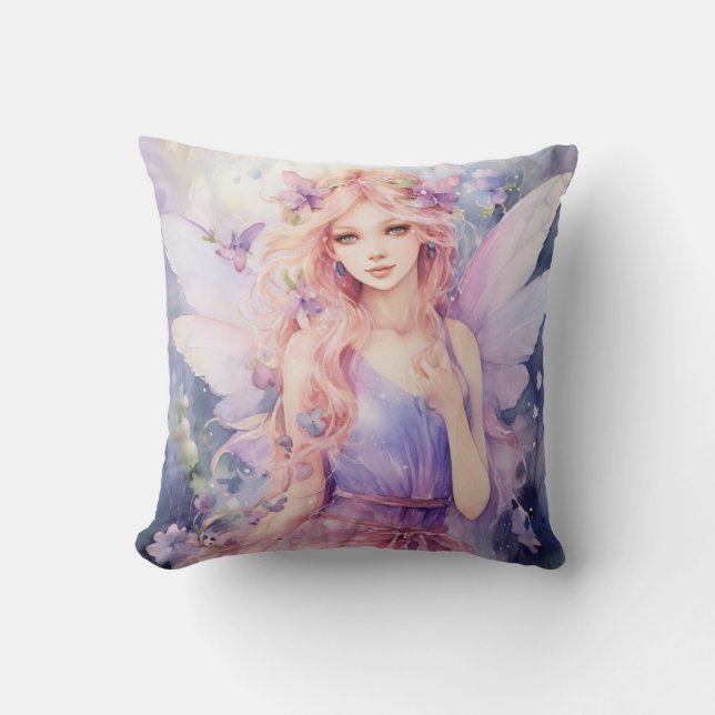 Coussin A Beautiful Spring Fairy (Recto)