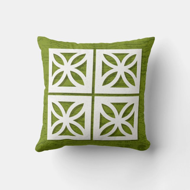 Coussin à chaux du milieu du siècle moderne Breeze (Verso)