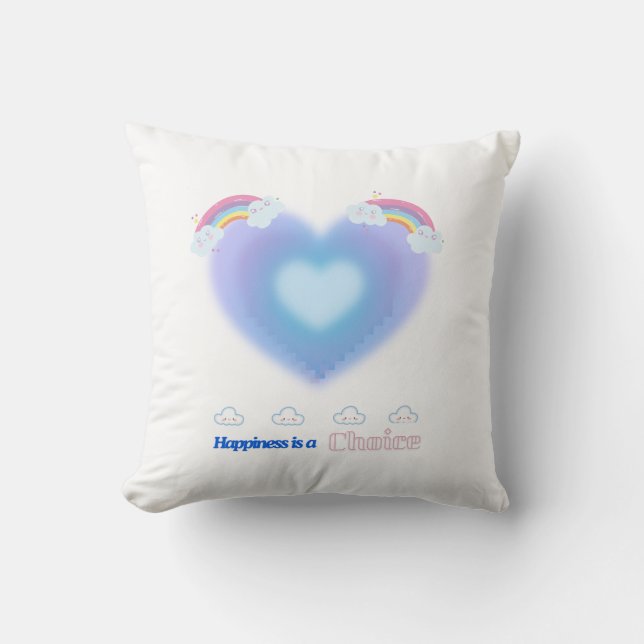 Coussin à coeur mignon (Recto)