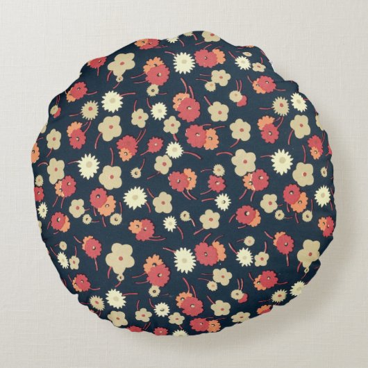 Coussin à fleurs (Dos)