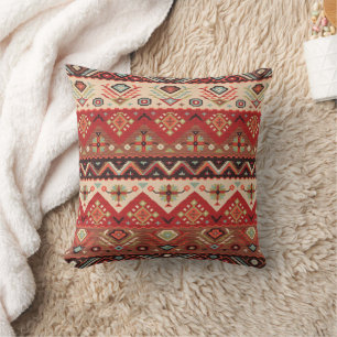 Coussin à fond de style marocain bohémien