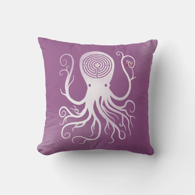 Coussin à la mode de rasoir de labyrinthe de (Recto)