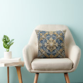 Coussin à lancer bleu impérial 41 x 41 cm (Chaise)