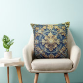 Coussin à lancer bleu impérial 51 x 51 cm (Chaise)