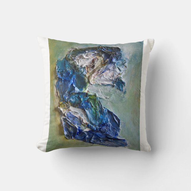 Coussin à lancer d'art mental Abstrait (Recto)