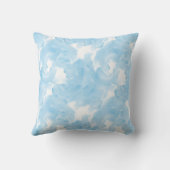 Coussin à lancer de brouillard bleu (Verso)