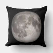 Coussin à lancer de Pleine lune (Recto)