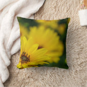 Coussin à lancer d'hélium de marguerite jaune (Couverture)