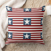 Coussin à lancer - Étoiles et rayures (Couverture)