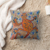 Coussin à lancer Gecko orange (Couverture)