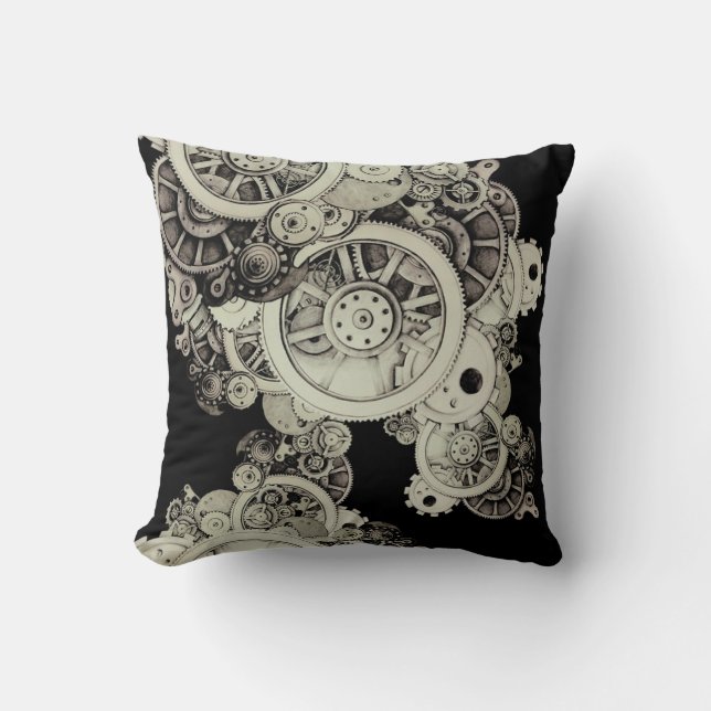 Coussin À l'intérieur de la machine (Recto)