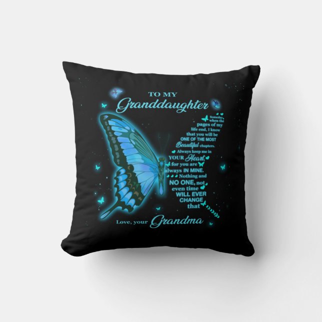 Coussin À ma petite-fille (Recto)